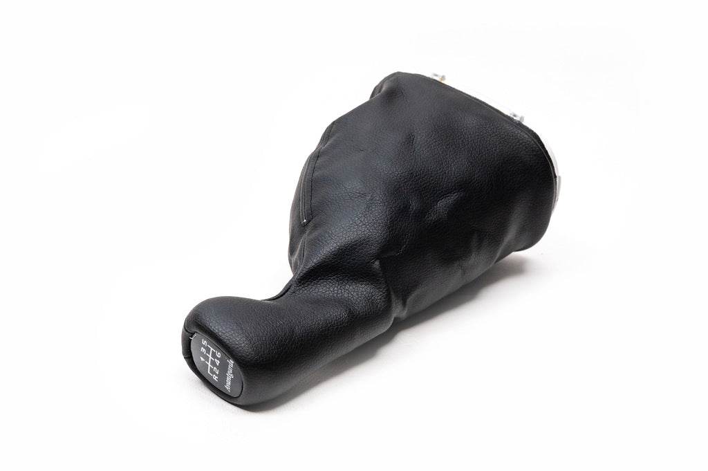 Gearbox cover + Avantgard handle (2000-2004, leatherette) for Mercedes C-class W203 2000-2007 - Reelken Auto
