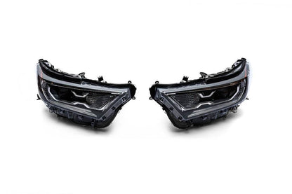 Front LED headlights (Restyling, 2 pcs) for Toyota Rav 4 2019- - Reelken Auto