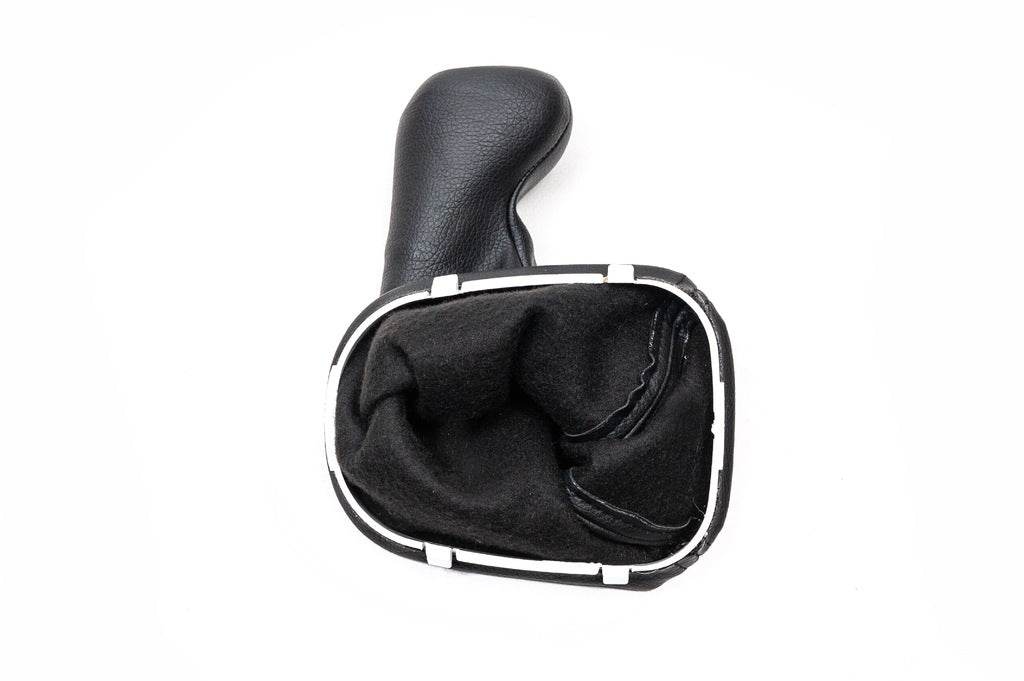 Gearbox cover + Avantgard handle (2000-2004, leatherette) for Mercedes C-class W203 2000-2007 - Reelken Auto