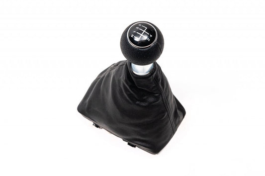 Gear Knob + Gear Gaiter (Leatherette) for Audi A4 B8 2007-2015 - image 1