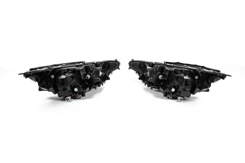 Front LED headlights (Restyling, 2 pcs) for Toyota Rav 4 2019- - Reelken Auto