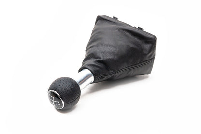 Gear Knob + Gear Gaiter (Leatherette) for Audi A4 B8 2007-2015 - image 4