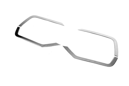 Pads for foglights 2019+ (4 pieces, stainless steel) for Volkswagen T6 - Reelken Auto