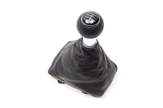 Gear Knob + Gear Gaiter (Leatherette) for Audi A4 B8 2007-2015 - image 2