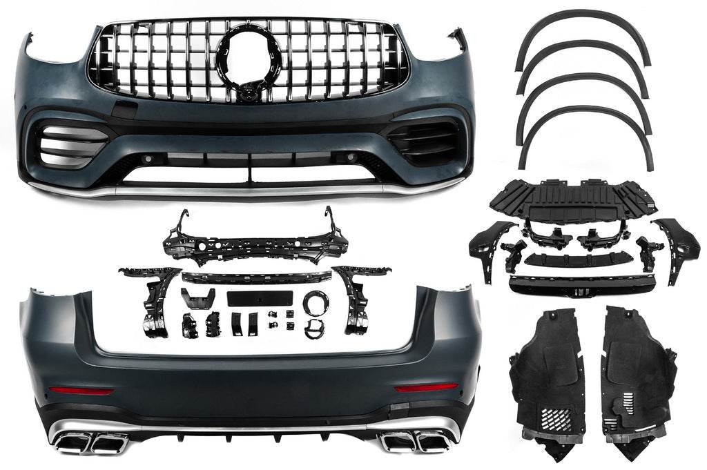 Body kit 2020-2022 (AMG GLC63) for Mercedes GLC X253 - Reelken Auto