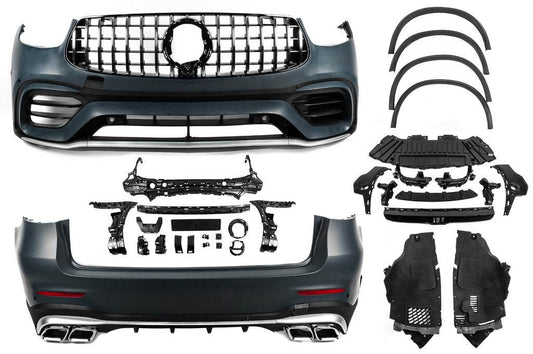 Body kit 2020-2022 (AMG GLC63) for Mercedes GLC X253 - Reelken Auto