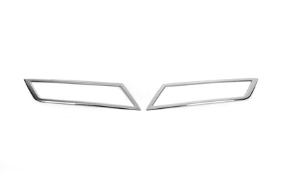 Fog Light Trim OmsaLine (2 pcs, Stainless Steel) for Skoda Superb 2015-2024 - image 2