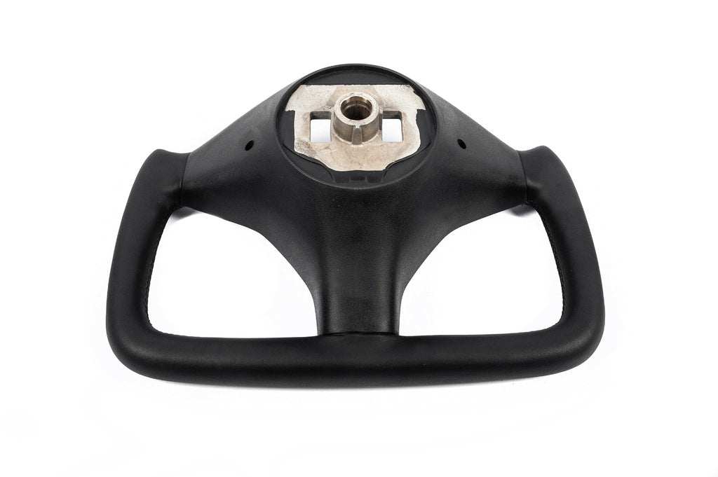 Steering Wheel Ship Style (Leatherette, Carbon, without Heating) for Tesla Model X 2015- - image 4