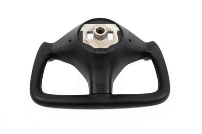 Steering wheel (shkirvinyl, carbon, without heating) for Tesla Model X - Reelken Auto