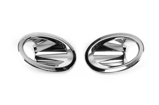 Fog light covers 2013-2018 (2 pcs, plastic) for Ford Custom 2013-2022 - image 2