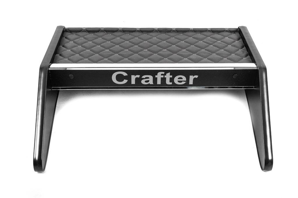 Shelf on the panel (Gray with gray thread) for Volkswagen Crafter 2006-2016 - Reelken Auto