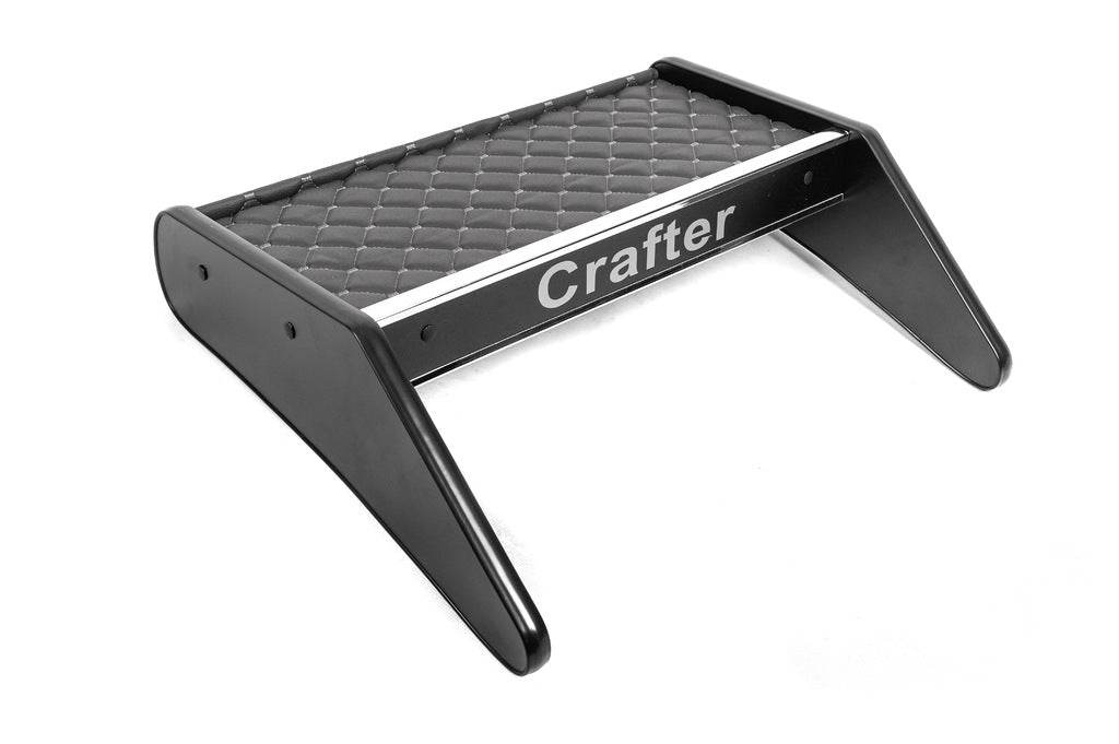 Shelf on the panel (Gray with gray thread) for Volkswagen Crafter 2006-2016 - Reelken Auto