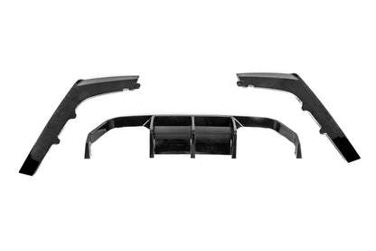 Rear Diffuser DPT V-2 (for Vorstainer, Gloss Black) for BMW 3 Series F30/F31 2012-2019 - image 4