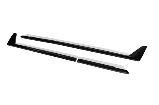 Moldings black F-Sport white+black (4 pcs, ABS) for Lexus LX 500d/600 - Reelken Auto