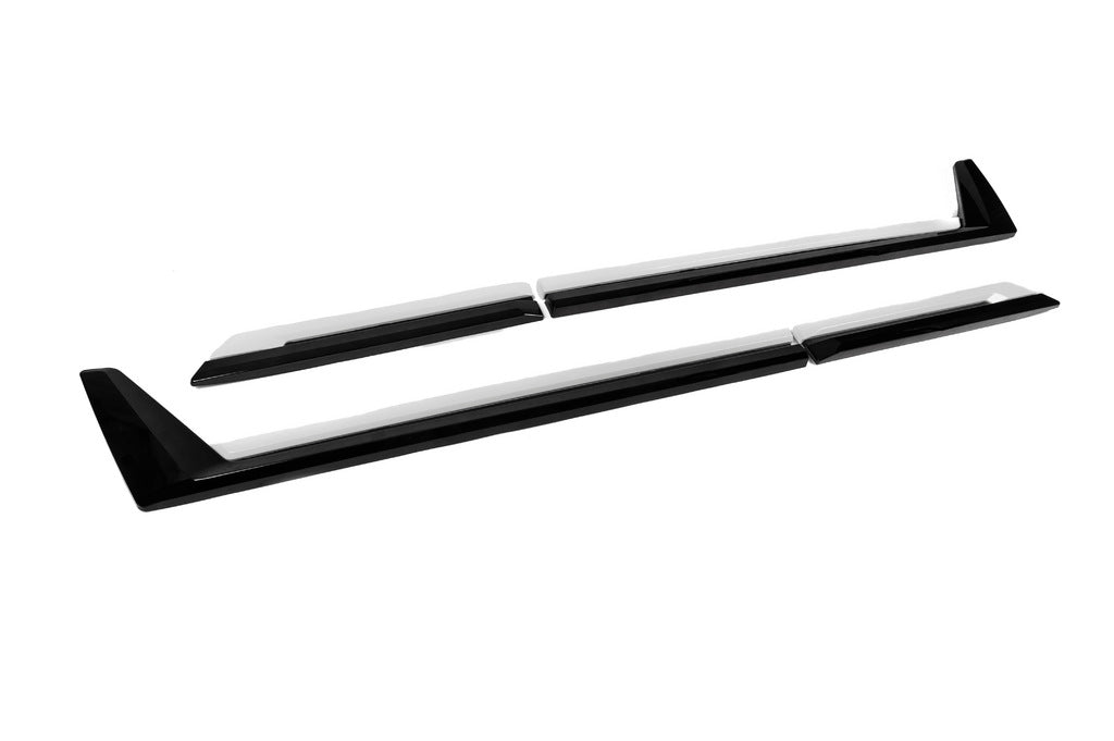 Black Door Moldings F-Sport white+black (4 pcs, ABS) for Lexus LX 500d/600 2022- - image 1