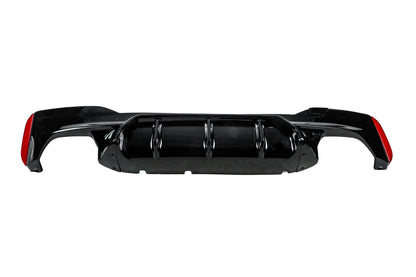 Rear Diffuser DPT (for M5, Gloss Black) for BMW 5 Series G30/G31 2017-2023 - image 3