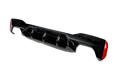 Rear Diffuser DPT (for M5, Gloss Black) for BMW 5 Series G30/G31 2017-2023 - image 4