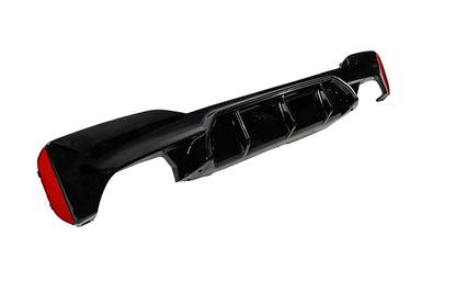 Rear Diffuser DPT (for M5, Gloss Black) for BMW 5 Series G30/G31 2017-2023 - image 5