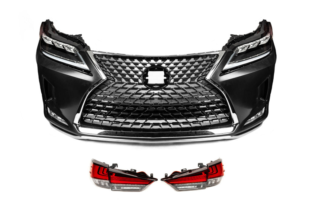 Facelift Kit to 2021 (bumper, headlights, taillights) for Lexus RX 2016-2022 - image 1