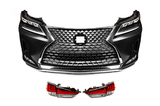 Facelift Kit to 2021 (bumper, headlights, taillights) for Lexus RX 2016-2022 - image 1