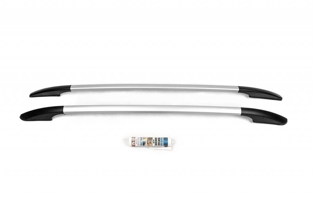 Roof rails OmsaLine Solid (2 pieces, gray) for Isuzu D-Max 2011-2019 - Reelken Auto
