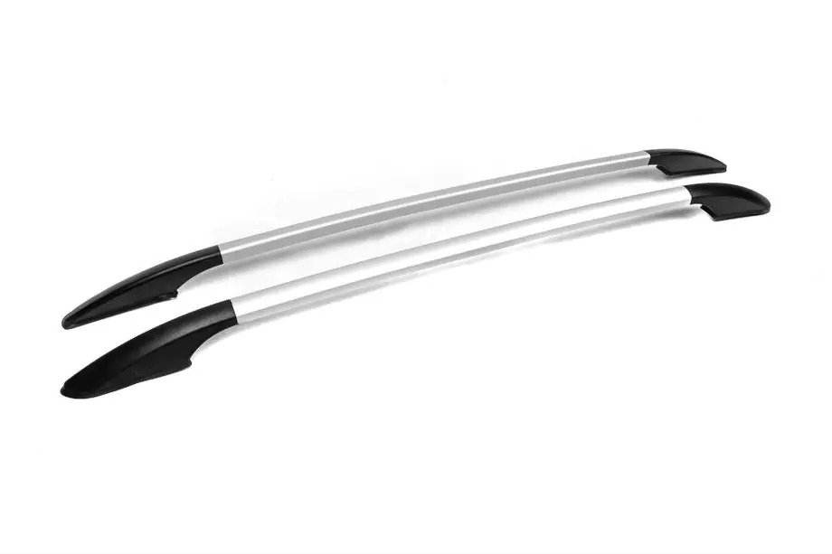 Roof rails OmsaLine Solid (2 pieces, gray) for Volkswagen Golf 7/E-Golf - Reelken Auto
