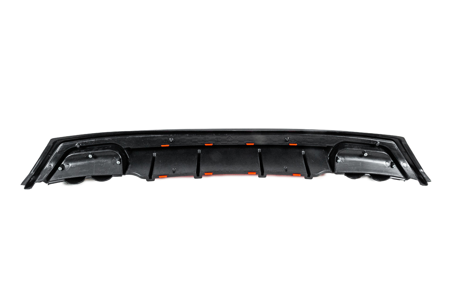 Universal Rear Diffuser DPT V-13 (ABS) (Red+Black Gloss) - image 5