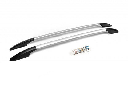 Roof rails OmsaLine Solid (2 pieces, gray) for Volkswagen Amarok 2022- year - image 3