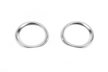 Fog light covers (2 pcs, stainless steel) for Toyota C-HR 2016-2023 - image 2