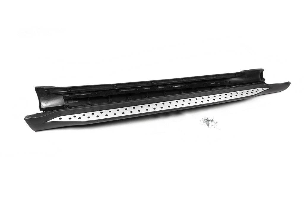 The original thresholds (2 pieces, aluminum) for BMW X1 E-84 2009-2015 - Reelken Auto