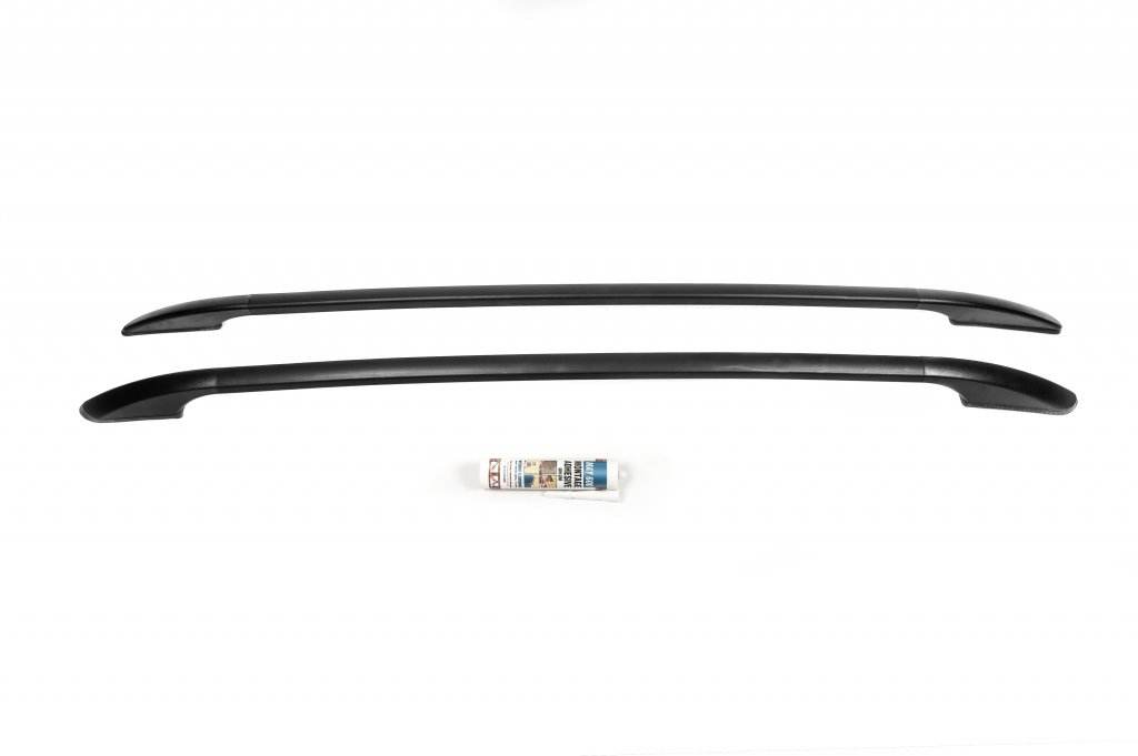 Roof rails OmsaLine Solid (2 pieces, black) for Isuzu D-Max 2011-2019 - Reelken Auto