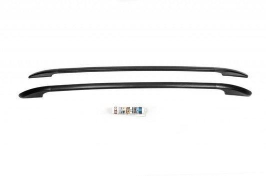 Roof rails OmsaLine Solid (2 pieces, black) for Isuzu D-Max 2011-2019 - Reelken Auto