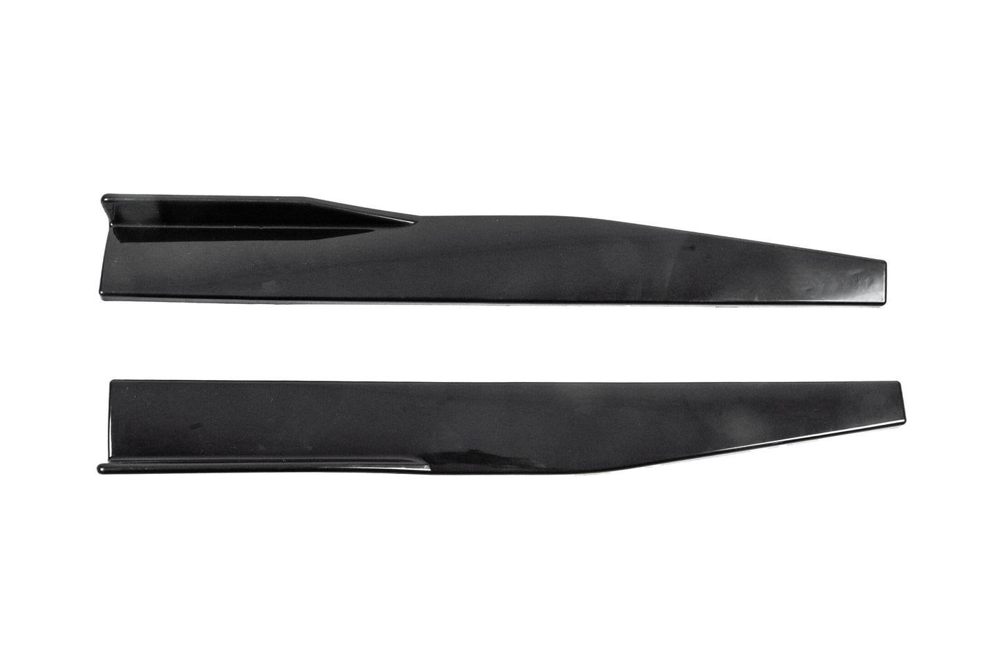 Universal Side Skirt Extensions DPT Aero Black (Gloss Black) - image 6