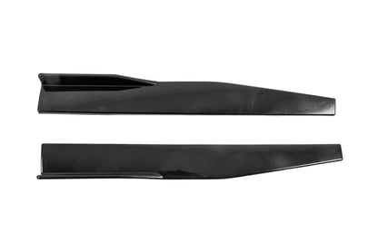 Universal Side Skirt Extensions DPT Aero Black (Gloss Black) - image 6