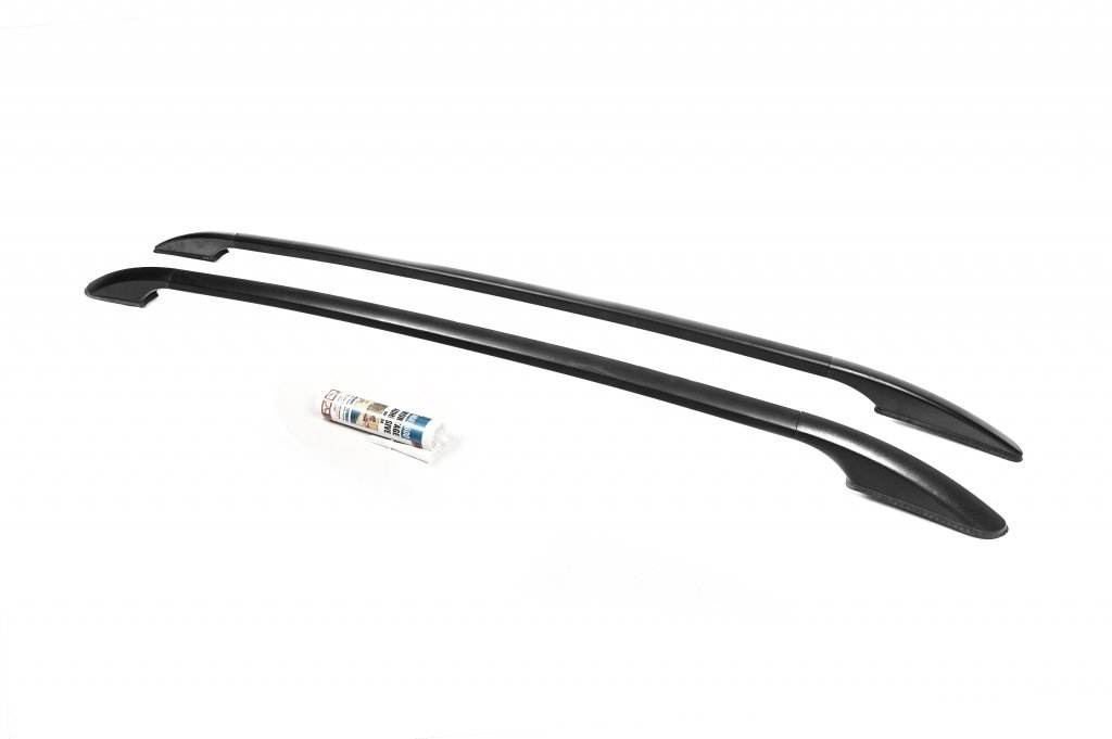 Roof rails OmsaLine Solid (2 pieces, black) for Isuzu D-Max 2011-2019 - Reelken Auto