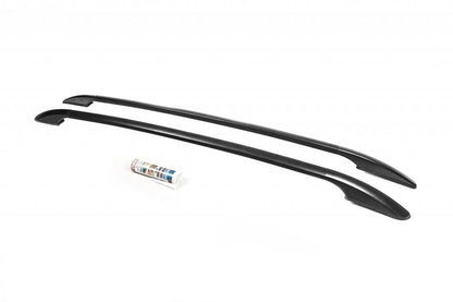 Roof rails OmsaLine Solid (2 pieces, black) for Isuzu D-Max 2011-2019 - Reelken Auto
