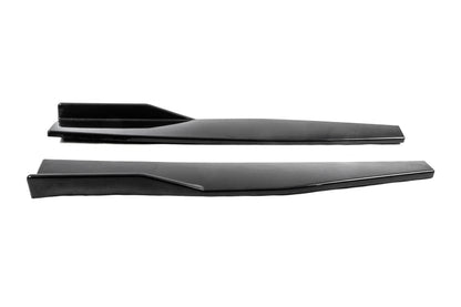 Universal Side Skirt Extensions DPT Aero Black (Gloss Black) - image 4