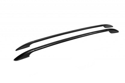 Roof rails OmsaLine Solid (2 pieces, black) for Peugeot 5008 2009-2016 - Reelken Auto