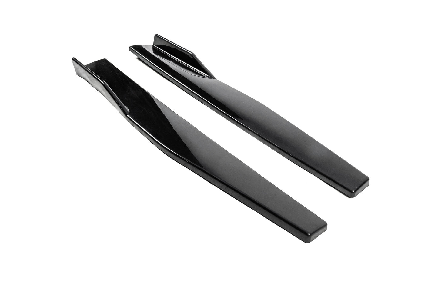 Universal Side Skirt Extensions DPT Aero Black (Gloss Black) - image 5