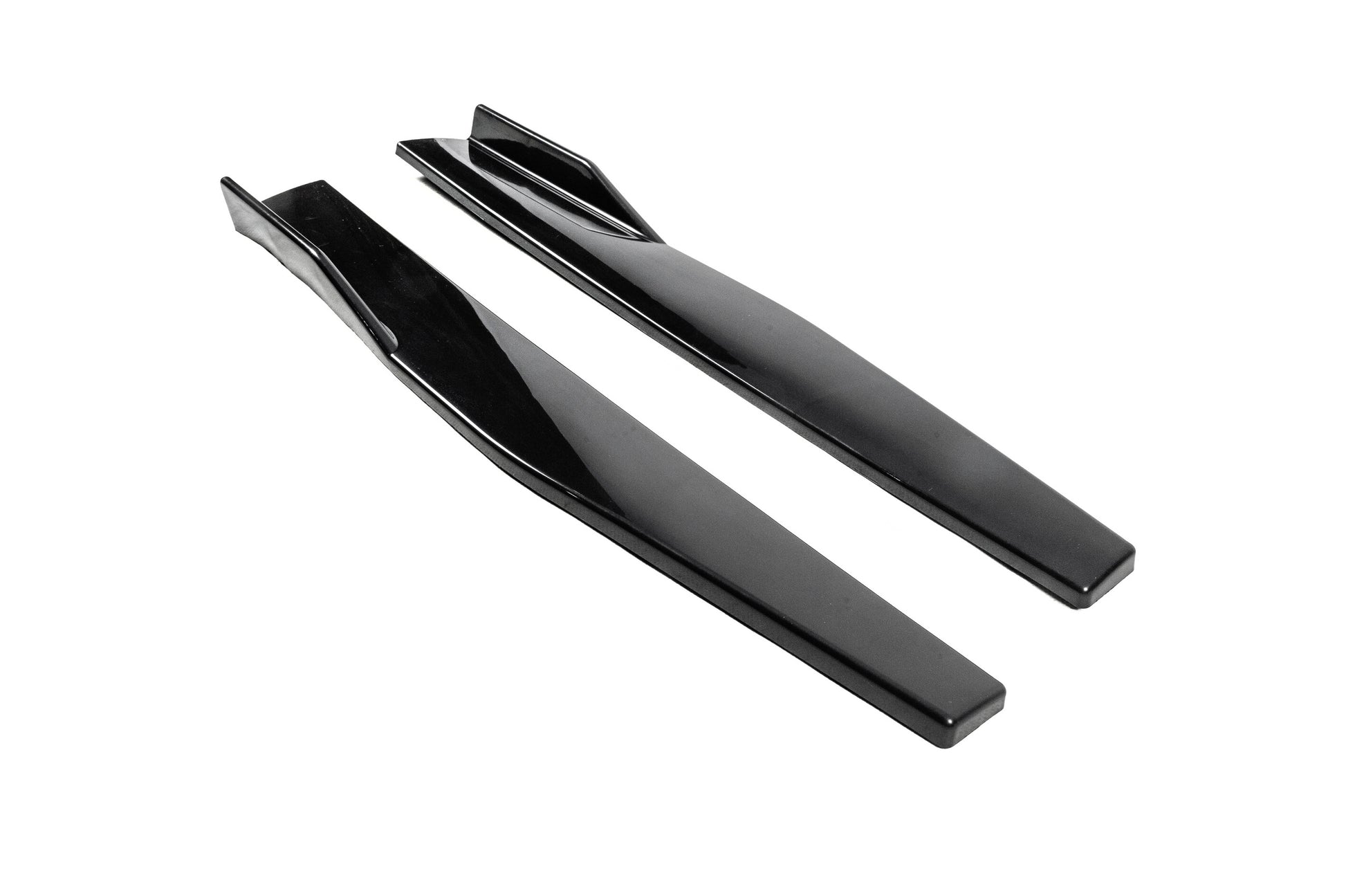 Universal Side Skirt Extensions DPT Aero Black (Gloss Black) - image 5