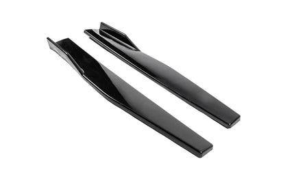 Universal Side Skirt Extensions DPT Aero Black (Gloss Black) - image 5