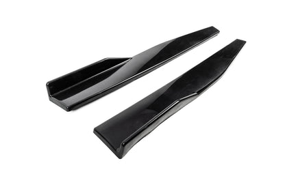 Universal Side Skirt Extensions DPT Aero Black (Gloss Black) - image 3