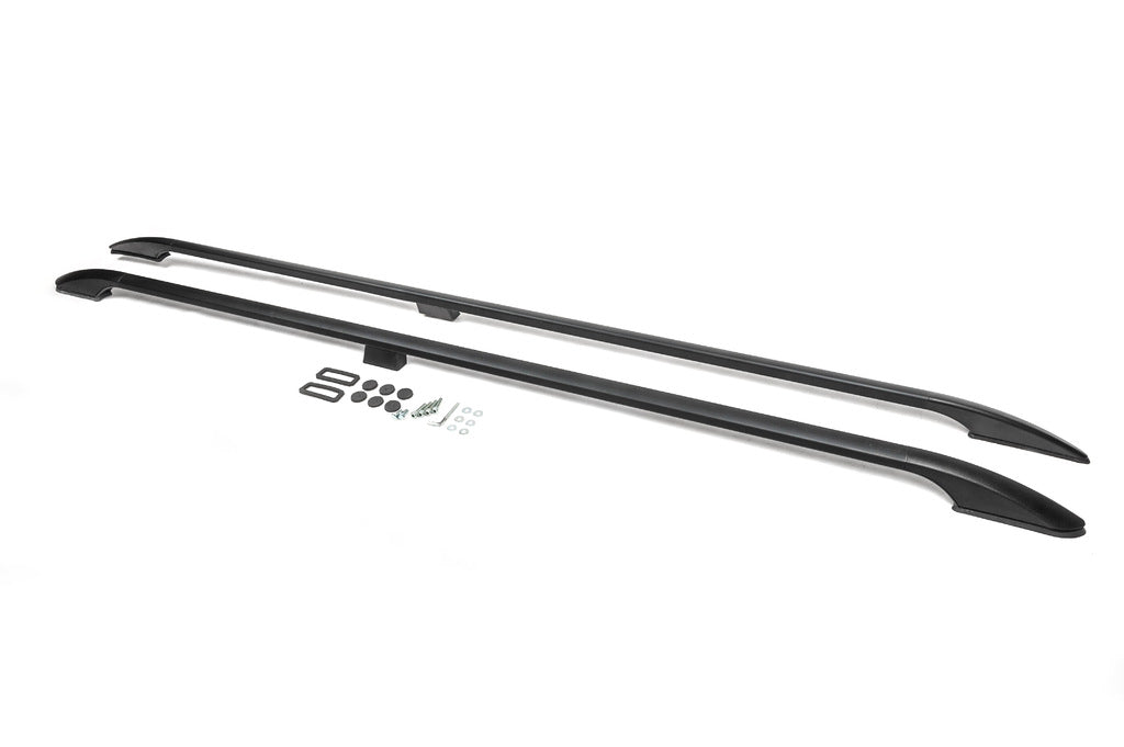 Roof Rails OmsaLine Solid (2 pcs, black) for Ford Custom 2013-2022 - image 1