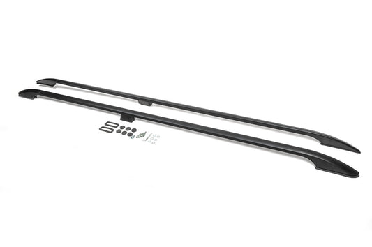 Roof rails OmsaLine Solid (2 pieces, black) for Ford Custom 2013-2022 - image 1