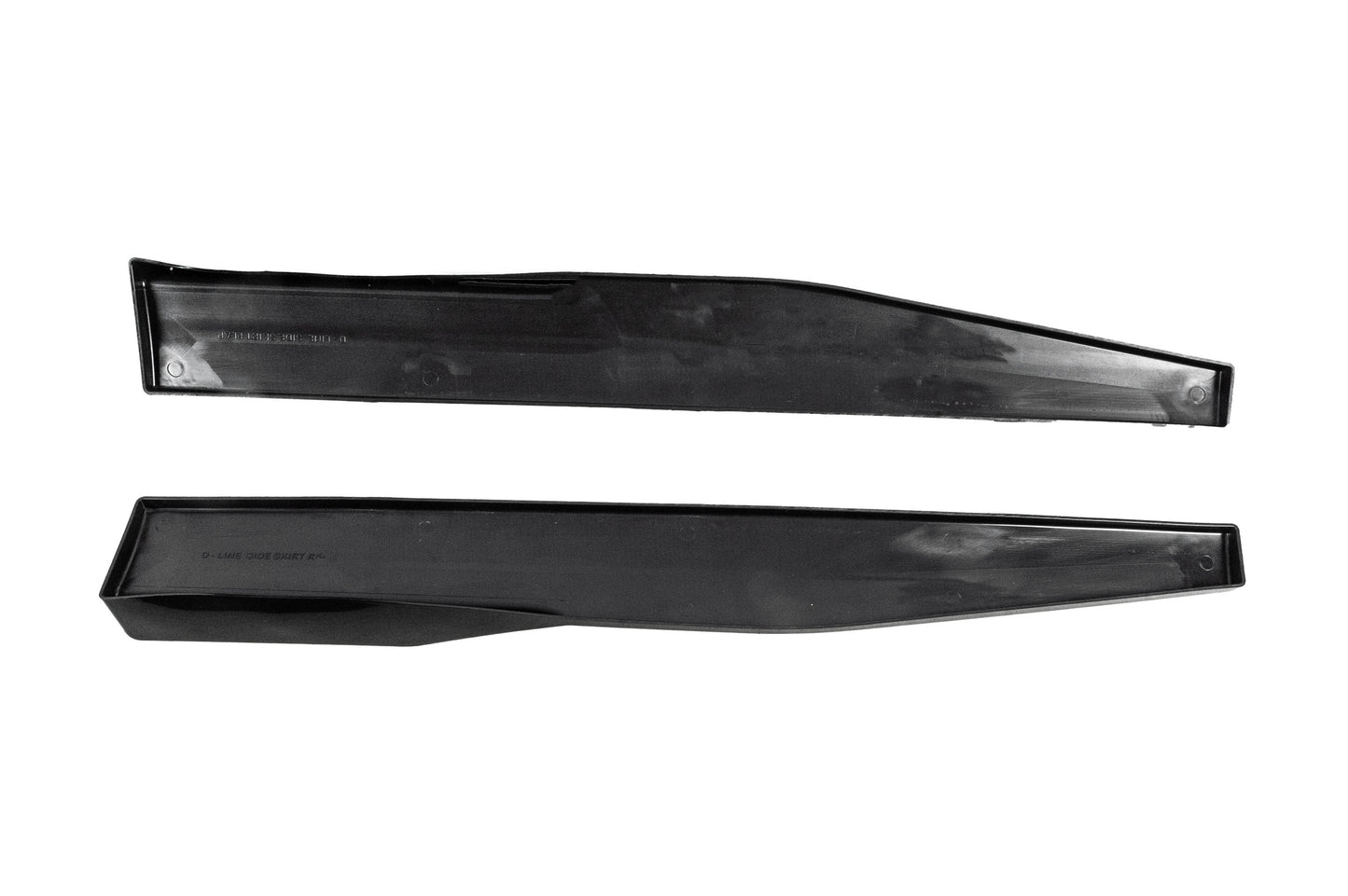 Universal Side Skirt Extensions DPT Aero Black (Gloss Black) - image 7