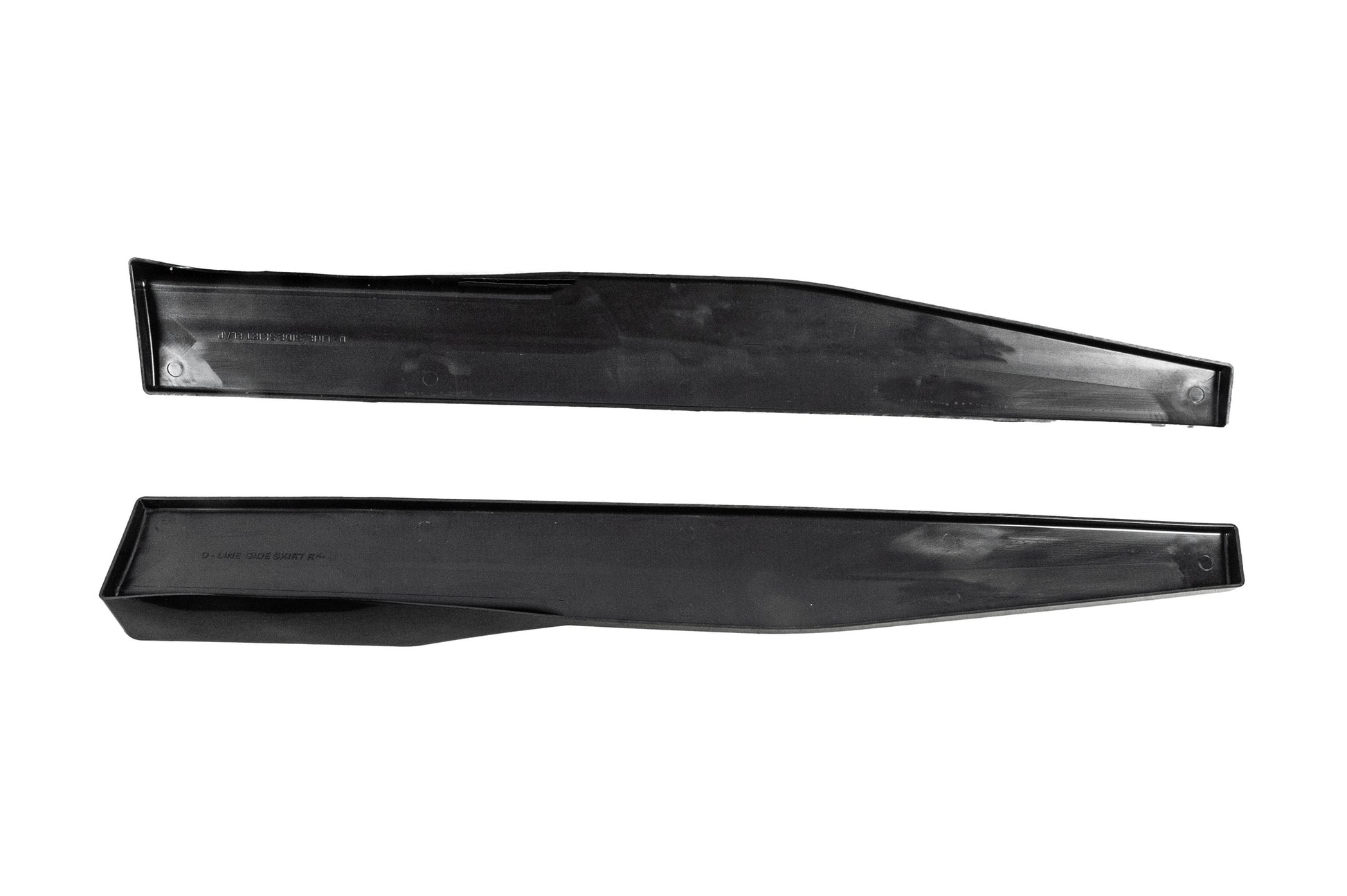 Universal Side Skirt Extensions DPT Aero Black (Gloss Black) - image 7