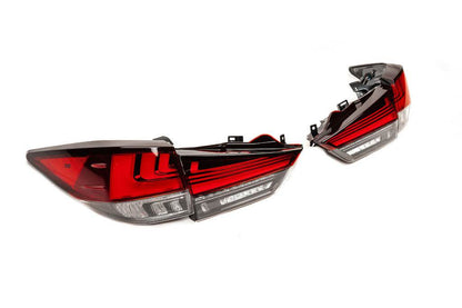 Rear lights (2 pcs, restyling) for Lexus RX 2016-2022 - Reelken Auto