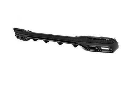 Rear Diffuser GLS63 AMG (with Black Tips) for Mercedes GL/GLS сlass X166 2012-2019 - image 2
