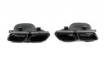 Exhaust Tips GLE63 AMG BLACK for Mercedes GLE coupe C292 2015-2019 - image 1