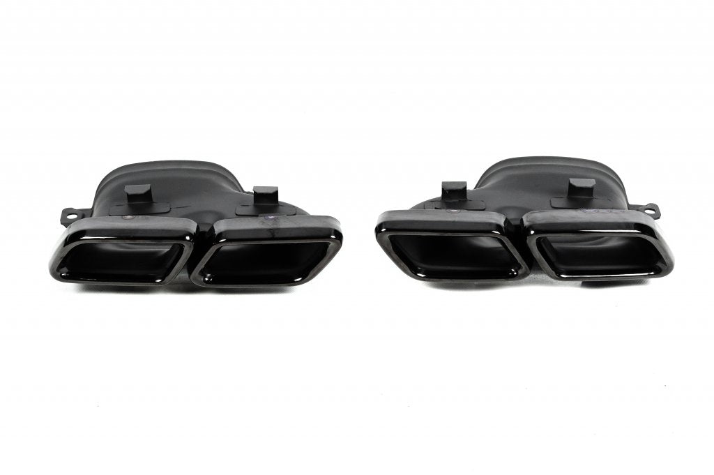 Exhaust Tips Black AMG S63 for Mercedes S-сlass W222 2013-2022 - image 1